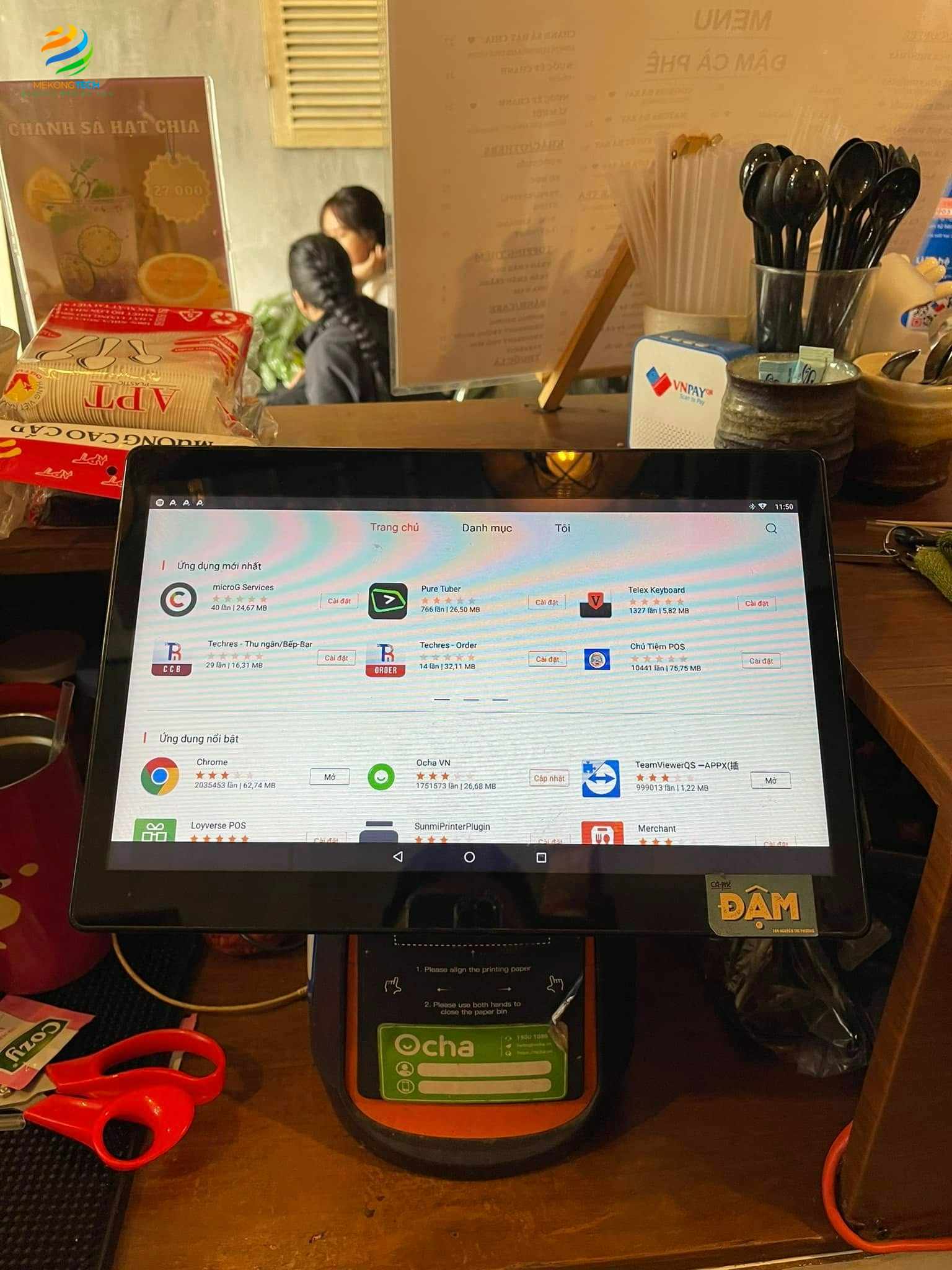 Nhận bẻ khóa máy sunmi T1, T2 giá tốt, cài thêm các ứng dụng bên ngoài cho máy, hoàn tiền khi không hài lòng